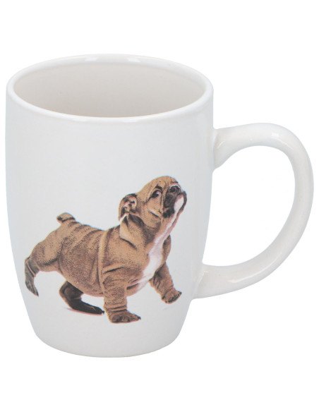 MUG CERAMIQUE  "CHIENS-CHATS" 30 CL