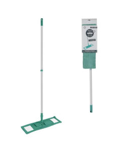 BALAI MICROFIBRE + MANCHE VERT AQUA
