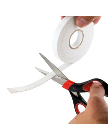 RUBAN ADHESIF DOUBLE FACE MOUSSE