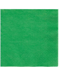 SERVIETTES EN PAPIER VERT SAPIN