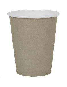 GOBELETS EN CARTON TAUPE