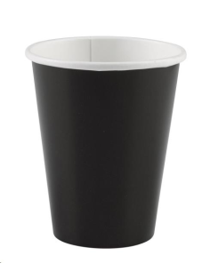 GOBELETS EN CARTON NOIR