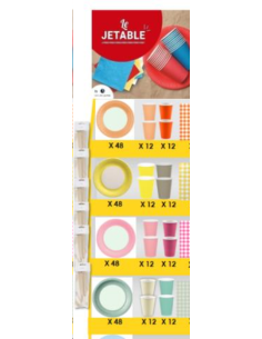 BOX VAISSELLE JETABLE ETE 2025