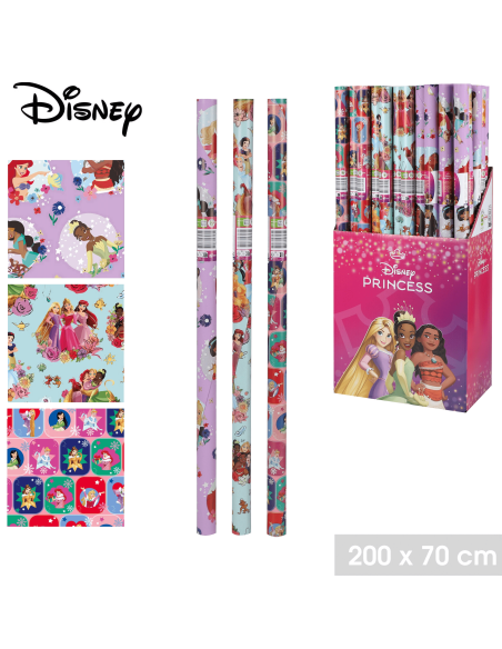 PAPIER CADEAU PRINCESSE