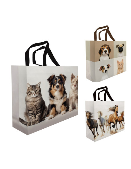 SAC SHOPPING ANIMAUX