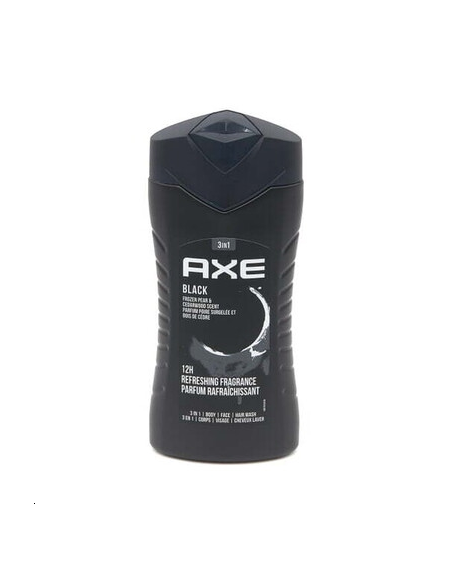 GEL DOUCHE 250ML BLACK 3EN1