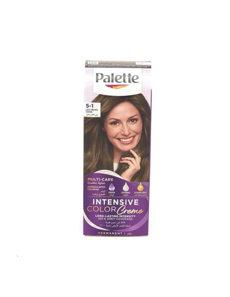 COLORATION BRUN CLAIR CENDRE N°5.1
