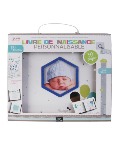 LIVRE DE NAISSANCE PERSONNALISABLE