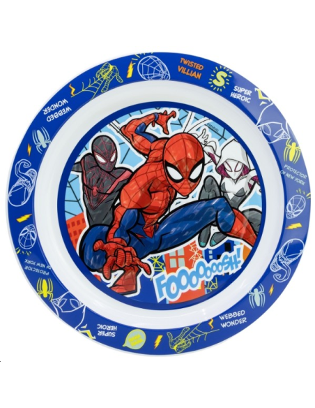 ASSIETTE SPIDERMAN Ø23cm