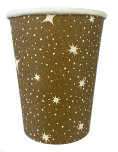 GOBELETS CARTON OR ETOILES