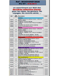 BOX DISNEY - NOUVELLE COLLECTION 2