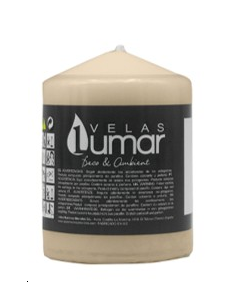 BOUGIE PILLIER CREME