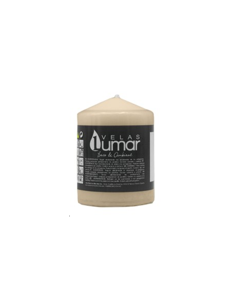 BOUGIE PILLIER CREME