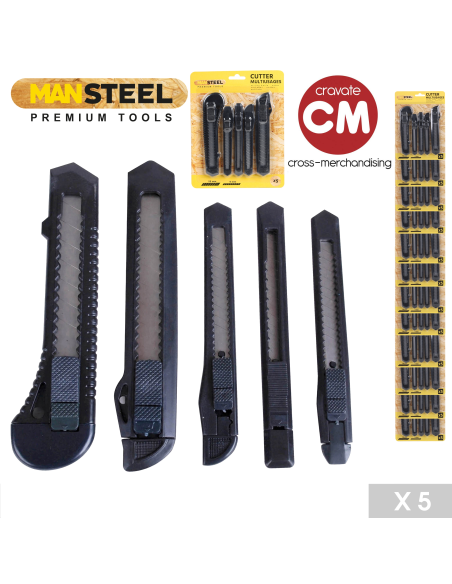 Cutter  Multiusage x 5 pieces