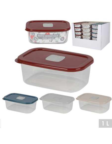 BOITE HERMETIQUE RECTANGULAIRE 1L