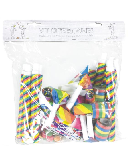 KIT COTILLONS 10 PERSONNES