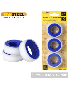 RUBAN D'ETANCHEITE  3 PCS x10 M