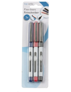 STYLOS   FEUTRE  NCRE LIQUIDE  3PCS