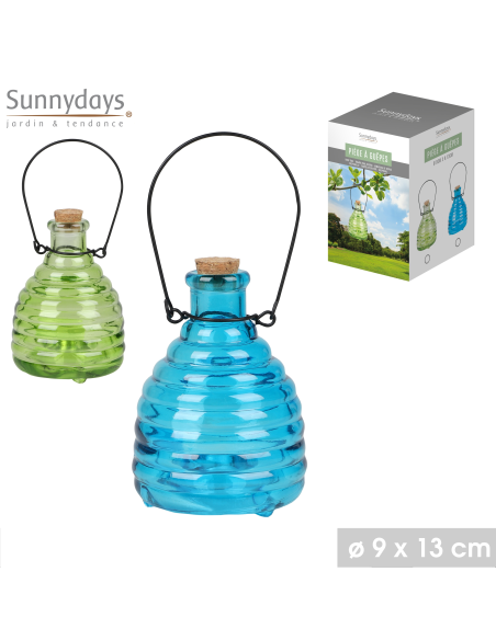 PIEGE A GUEPES VERRE