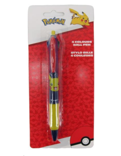 Stylo 4 couleurs POKEMON 