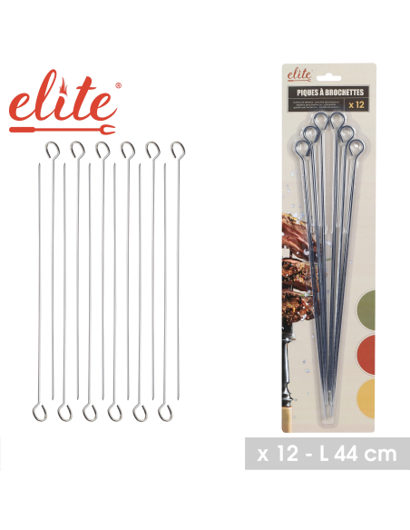 PIQUES A BROCHETTES POUR BARBECUE