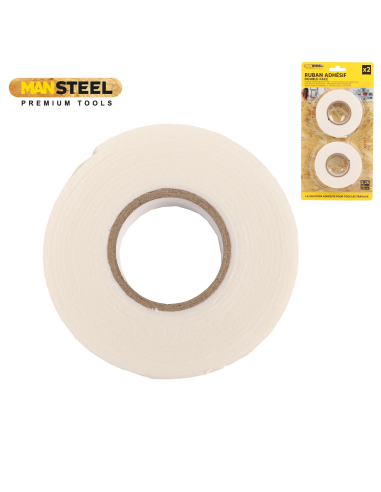 RUBAN ADHESIF DOUBLE FACE MOUSSE