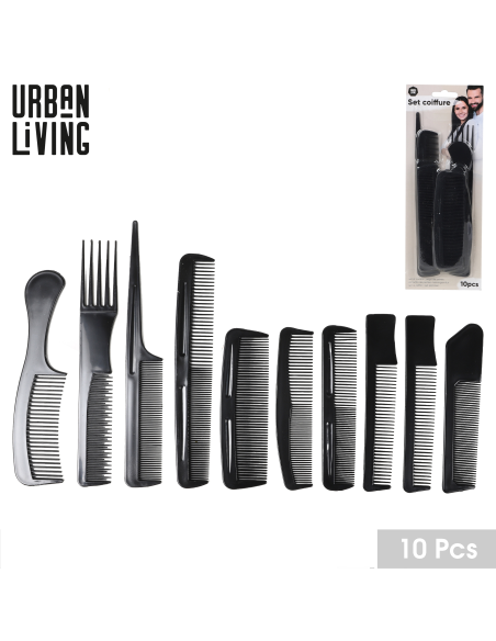 Peignes Assort. de 10 peignes 
