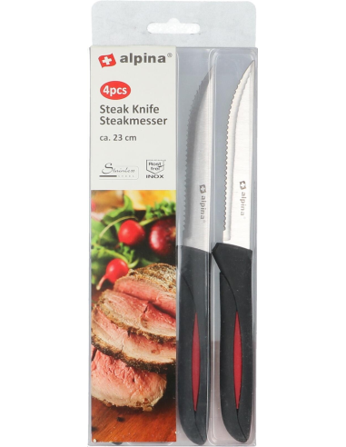 COUTEAU A STEAK 4 PCS