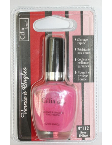 VERNIS A ONGLE CELIA ROSE BRILLANT 