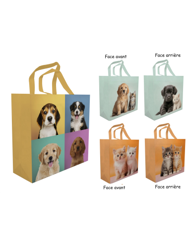SAC SHOPPING CHIEN CHATS