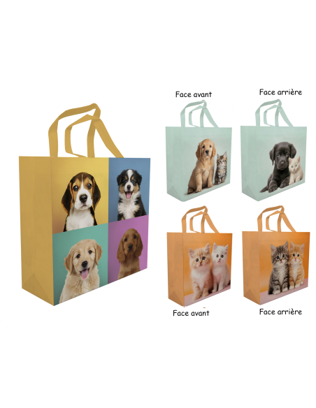 SAC SHOPPING CHIEN CHATS