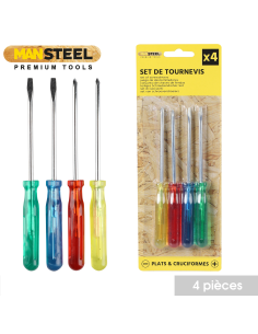 TOURNEVIS PLATS ET CRUCIFORMES