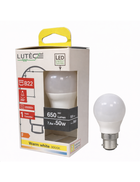 Ampoule LED Standard - B22 / 5,9W /