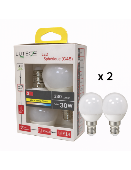 Ampoules LED Sphérique - E14 / 4,9W