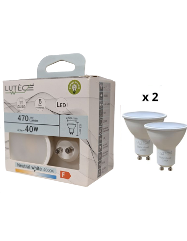 Ampoules LED Spot - GU10 / 4,9W / 4