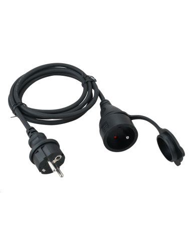 Rallonge 16A(2P+T) - 5m / 3G1.5mm² 