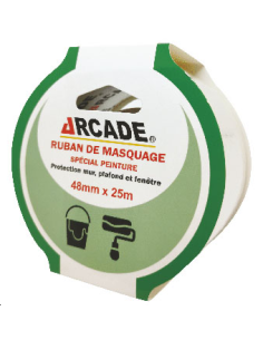 RUBAN ADHEDIF DE MASQUAGE PEINTURE