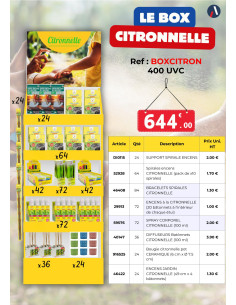 BOX CITRONNELLE