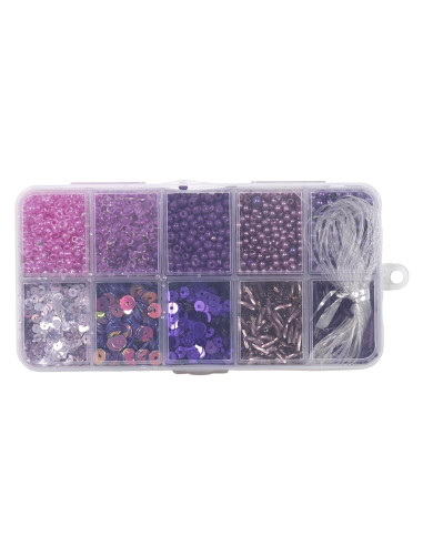 BOITE DE PERLES FANTAISIES