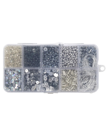 BOITE DE PERLES FANTAISIES