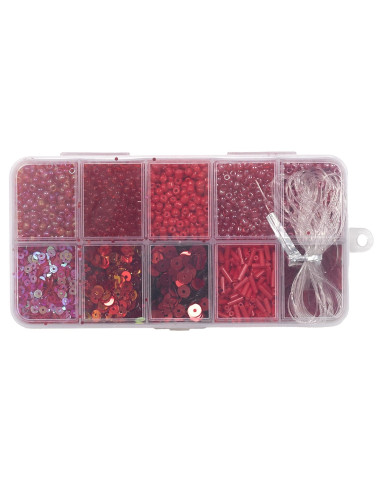 BOITE DE PERLES FANTAISIES