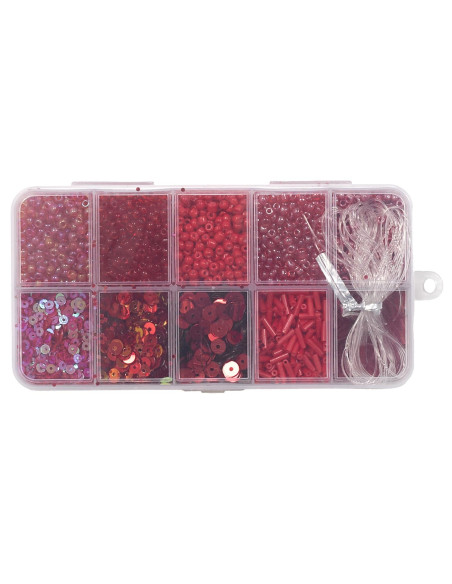 BOITE DE PERLES FANTAISIES