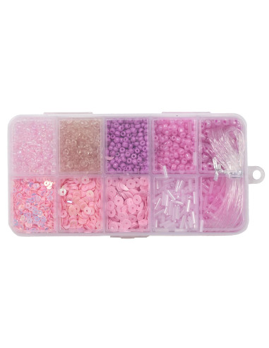 BOITE DE PERLES FANTAISIES