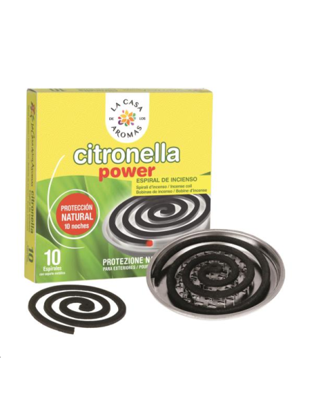 SPIRALES ENCENS CITRONNELLE