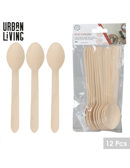 FOURCHETTES EN BOIS 12 PCS