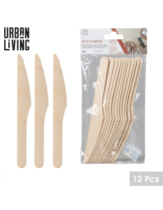 FOURCHETTES EN BOIS 12 PCS