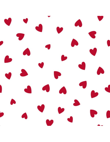 SERVIETTES PAPIER COEURS