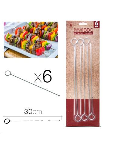 PIQUES A BROCHETTES POUR BARBECUE