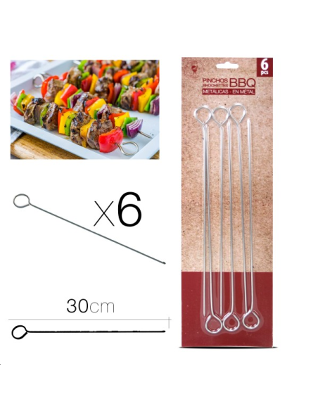 PIQUES A BROCHETTES POUR BARBECUE