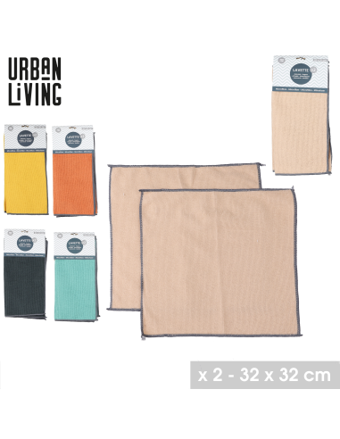 CHIFFONS MICROFIBRE X 2 PCS